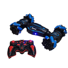 Cargar imagen en el visor de la galería, Carro Acrobatico Recargable Control Remoto RSF8100 Azul