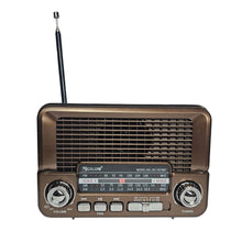 Cargar imagen en el visor de la galería, Radio Retro Inalambrico Golon RX-6060 AM/FM