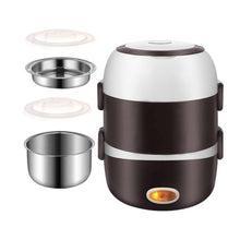 Cargar imagen en el visor de la galería, Lonchera Eléctrica Portátil Porta Comida Vaporera DFH-C17
