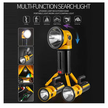 Cargar imagen en el visor de la galería, Linterna Multifuncional con Tripode Rotacion 180°