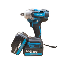 Cargar imagen en el visor de la galería, Kit Taladro Llave De Impacto 43 PCS Doble Batería Inalambrico DOT- 1300T