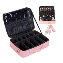 Cargar imagen en el visor de la galería, Maleta Organizadora Talla L Con Separadores Rosa