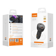 Cargar imagen en el visor de la galería, Cargador Carro Carga Rapida 100W Dual LDNIO C101 Tipo C USB