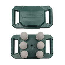 Cargar imagen en el visor de la galería, Masajeador Corporal Multiuso JBY 328 6 Cabezales Inalambrico Verde