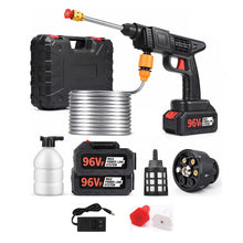 Cargar imagen en el visor de la galería, Hidrolavadora Doble Batería Grande 96V Boquilla Ajustable 6 Modos