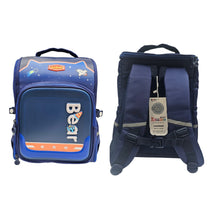 Cargar imagen en el visor de la galería, Maleta Escolar Niños Reflectiva Bear Azul