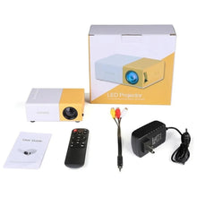 Cargar imagen en el visor de la galería, Mini Proyector Portatil Hdmi Usb Micro Sd Blanco