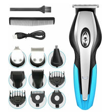 Cargar imagen en el visor de la galería, Maquina Afeitadora Y Patillera GEEMY GM-562 11 EN 1 Recargable