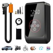 Cargar imagen en el visor de la galería, Compresor De Aire Inalambrico 150 Psi Carro Moto Cicla Power Bank 008