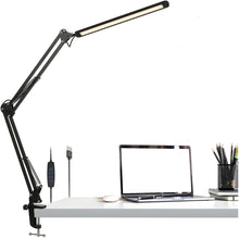 Cargar imagen en el visor de la galería, Lampara Escritorio Brazo Ajustable Niveles Luz Led