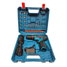 Cargar imagen en el visor de la galería, Taladro Electrico Kit Doble Bateria 12V 29 Piezas 1379-1