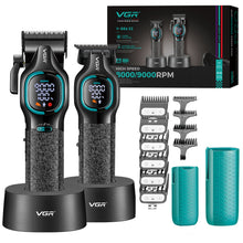 Cargar imagen en el visor de la galería, Kit Cortadora + Patillera VGR V-886 S2 Profesional Turbo 9000RPM 200 MIN Uso