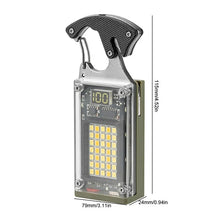 Cargar imagen en el visor de la galería, Linterna Multiusos 4 en 1 W5181 LLavero Cuchilla Destornillador