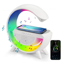 Cargar imagen en el visor de la galería, Lampara Parlante Bluetooth BT-2301 Carga Inalámbrica
