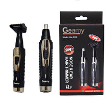 Cargar imagen en el visor de la galería, Afeitadora Geemy GM-3130 De Pelo Y Nariz Recargable