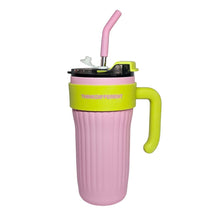 Cargar imagen en el visor de la galería, Termo Térmico Pitillo Acero Inoxidable 860ML Rosa