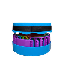 Cargar imagen en el visor de la galería, Silla Taburete Tipo Telescopio Retráctil Portátil DZ-7 Azul