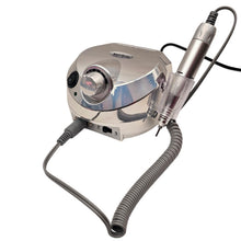 Cargar imagen en el visor de la galería, Drill Pulidor Uñas Tornasol DM-202 45.000 RPM Pedal Plateado