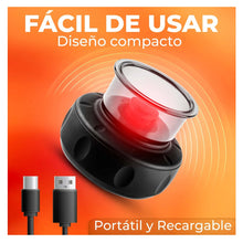 Cargar imagen en el visor de la galería, Masajeador Con Ventosas 612 Velocidades Inteligente A23-12 Negro