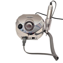 Cargar imagen en el visor de la galería, Drill Pulidor Uñas Tornasol DM-202 45.000 RPM Pedal Plateado