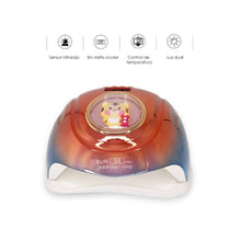Cargar imagen en el visor de la galería, Lampara De Secado De Uñas Uv Led Sun S8 Pro 268W Ocre