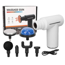Cargar imagen en el visor de la galería, Masajeador Massage Gun DS-882 Calor Y Frio Blanco