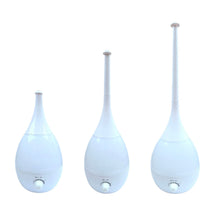 Cargar imagen en el visor de la galería, Humidificador Aroma 3 Litros Luces Led 11H Por Tanque XY-10B Blanco