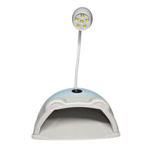 Cargar imagen en el visor de la galería, Lampara Press On Uñas 6W 2 In 1 HS-887 48W Gris