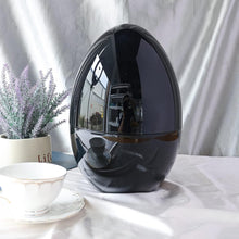 Cargar imagen en el visor de la galería, Juego Cubiertos Estuche Huevo Negro 24 Piezas Acero Inoxidable