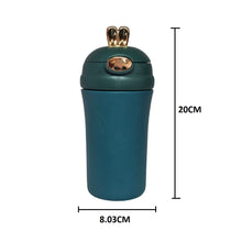 Cargar imagen en el visor de la galería, Termo Térmico Acero Inoxidable Correa 400ML Verde