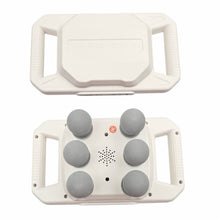 Cargar imagen en el visor de la galería, Masajeador Corporal Multiuso JBY 328 6 Cabezales Inalambrico Blanco