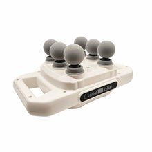 Cargar imagen en el visor de la galería, Masajeador Corporal Multiuso JBY 328 6 Cabezales Inalambrico Blanco