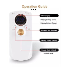 Cargar imagen en el visor de la galería, Drill Pulidor SG702 35.000 RPM Recargable Inalambrico Blanco
