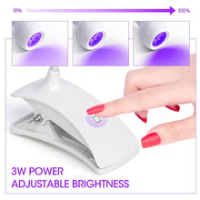 Cargar imagen en el visor de la galería, Pulidor Inalambrico US-803 + Lampara Press On FX211B Blanco Combo