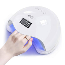 Cargar imagen en el visor de la galería, Lampara De Secado Uñas Blanca Sun 5 48W