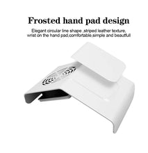 Cargar imagen en el visor de la galería, Extractor De Polvo Para Uñas 80W Con Filtro 858-2 Blanco