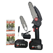Cargar imagen en el visor de la galería, Mini Motosierra Doble Sierra Inalámbrica Recargable 48 V