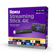 Cargar imagen en el visor de la galería, Roku Streaming Stick 4K Con Control Remoto De Voz