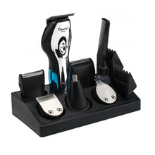 Cargar imagen en el visor de la galería, Maquina Afeitadora Y Patillera GEEMY GM-562 11 EN 1 Recargable