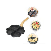 Cargar imagen en el visor de la galería, Sartén Antiadherente 4 Divisiones Forma de Corazón