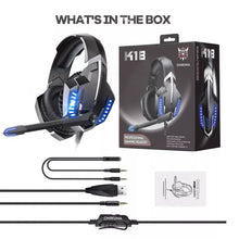 Cargar imagen en el visor de la galería, Audífonos Gamer Onikuma K1B Con Luces Led