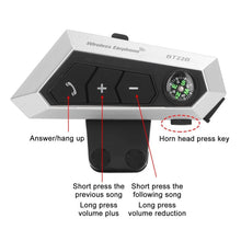 Cargar imagen en el visor de la galería, Auriculares Bluetooth Impermeable Para Cascos De Motos BT22B