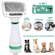Cargar imagen en el visor de la galería, Cepillo Secador Portátil 300W Para Mascotas Temperatura Ajustable 2602