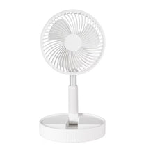 Cargar imagen en el visor de la galería, entilador Retráctil 180° Recargable 4 Velocidades PX-20321 Blanco