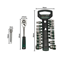 Cargar imagen en el visor de la galería, uego De Copas Y Ratchet 20 Piezas 1/2 Germany XR-20
