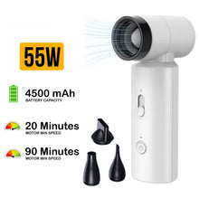 Cargar imagen en el visor de la galería, Soplador Potente Inalámbrico 3 boquillas 3 Velocidades FS19