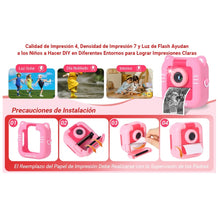Cargar imagen en el visor de la galería, Cámara Digital Impresora Niños Modo Selfi ADM-02