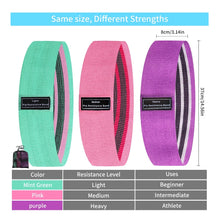 Cargar imagen en el visor de la galería, Bandas Elástica Ejercicio De Resistencia Por 3