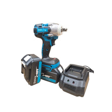 Cargar imagen en el visor de la galería, Kit Taladro Llave De Impacto 43 PCS Doble Batería Inalambrico DOT- 1300T