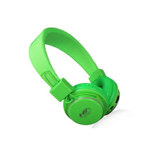 Cargar imagen en el visor de la galería, Audifonos De Diadema MRH-8809 Inalambricos Verde